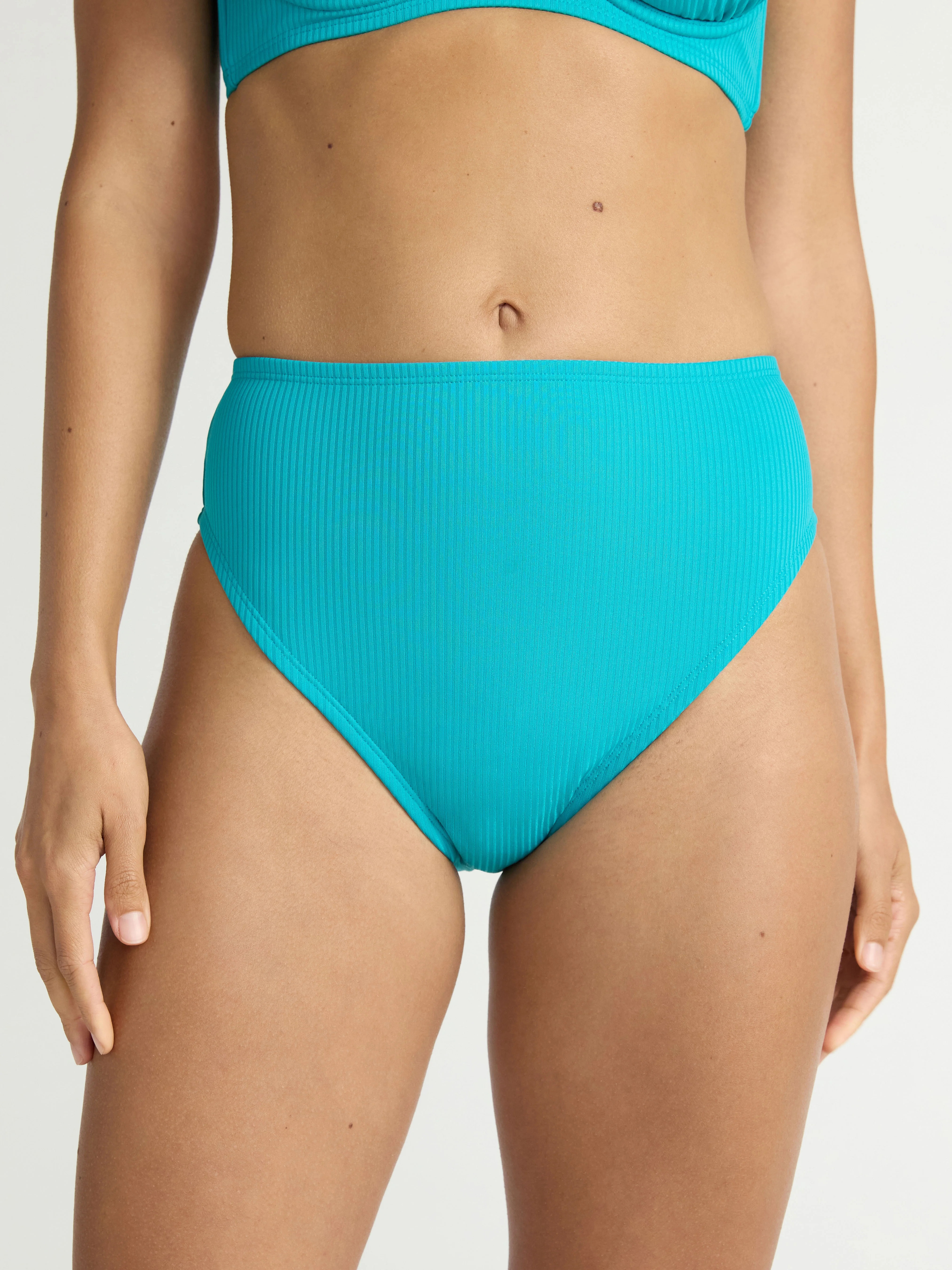 Time and Tru Women’s and Women's Plus Hi Cut High Rise Bikini Bottoms, Sizes XS-2X | Walmart (US)