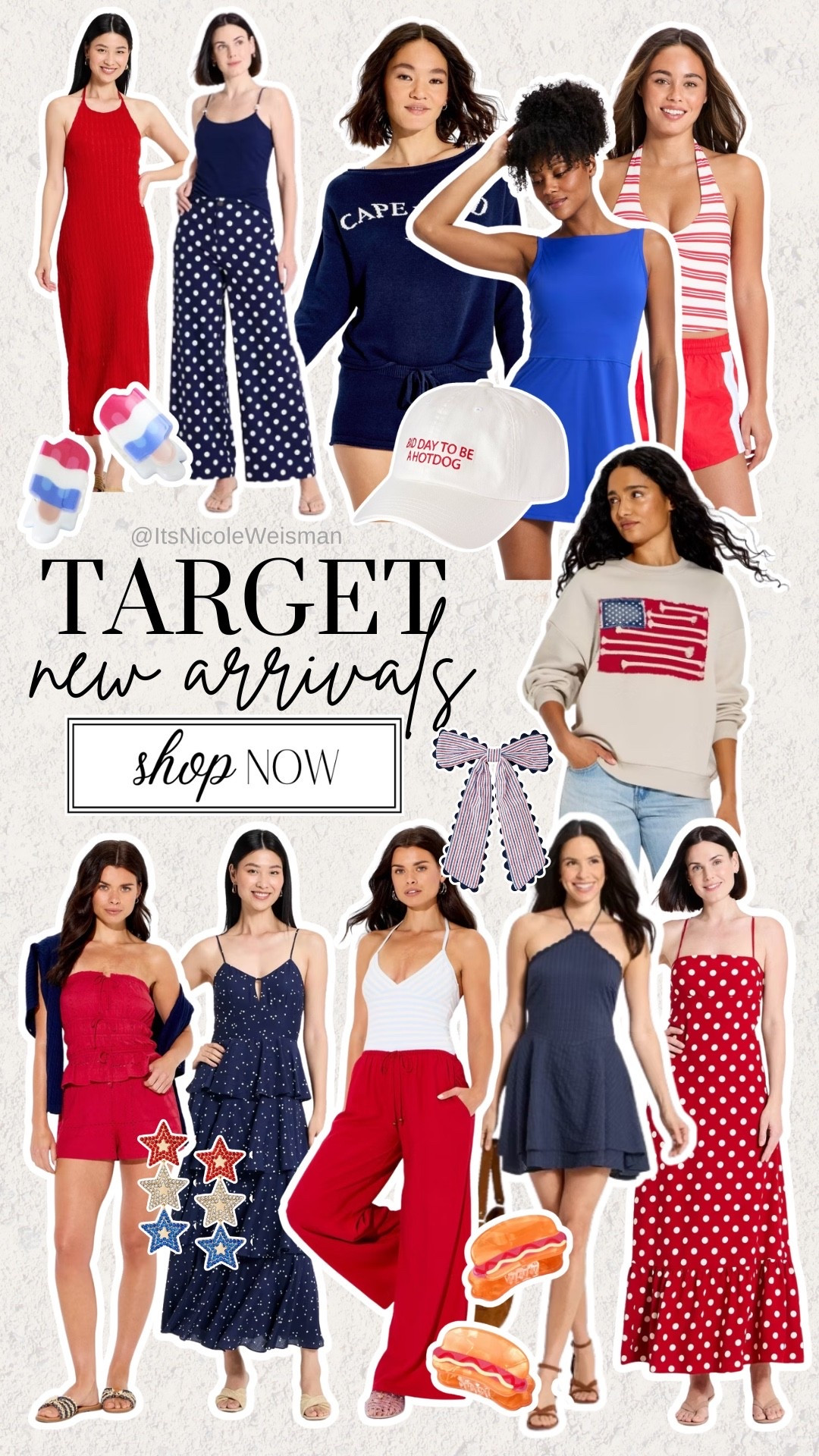 Target New Arrivals Memorial Day & Fourth Of July Patriotic Outfits

#LTKootd #LTKgrwm #LTKMidsize