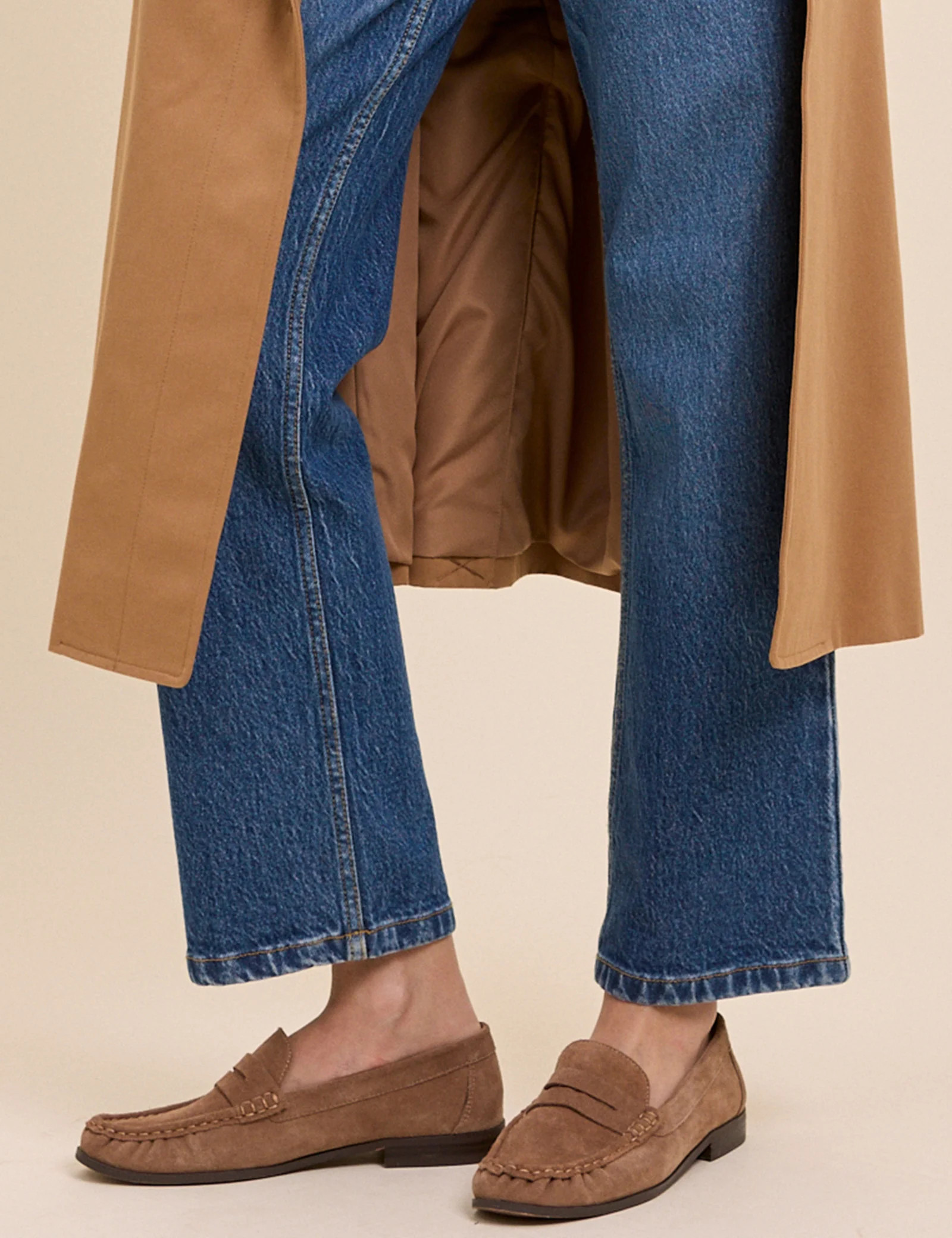 Tan Suede Loafers | Nobody's Child