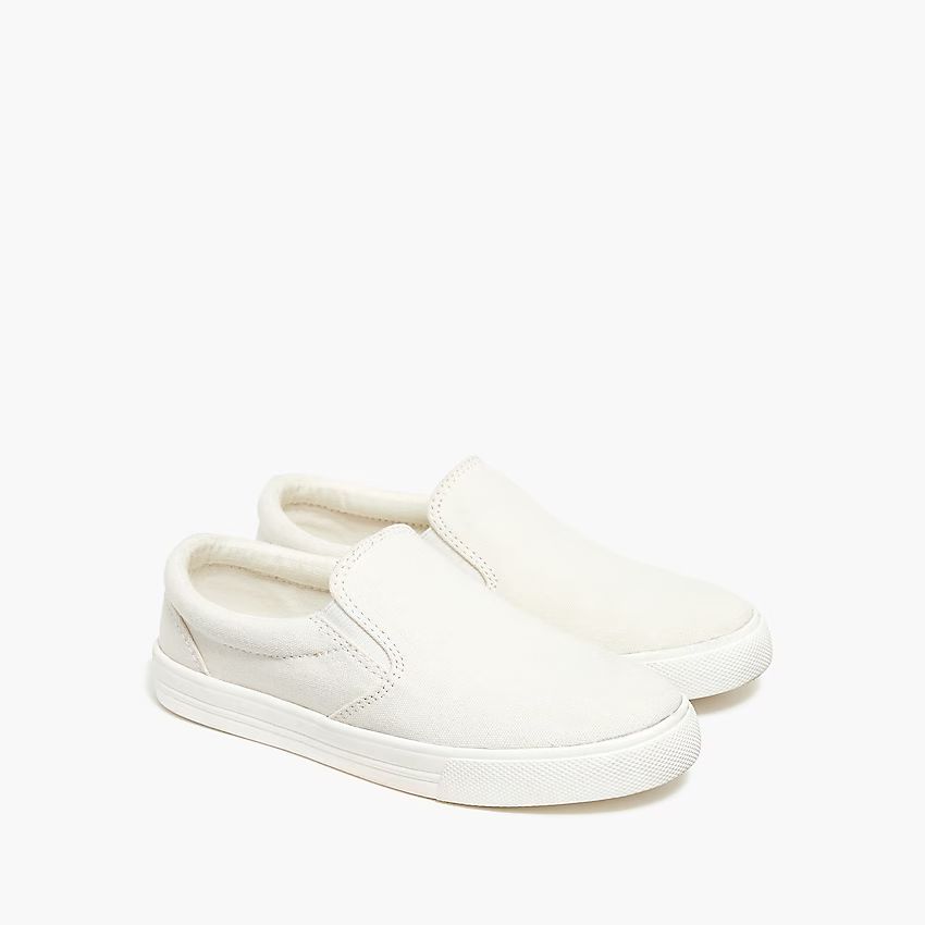Kids' slip-on sneakersItem BF473 
 
 
 
 
 There are no reviews for this product.Be the first to ... | J.Crew Factory