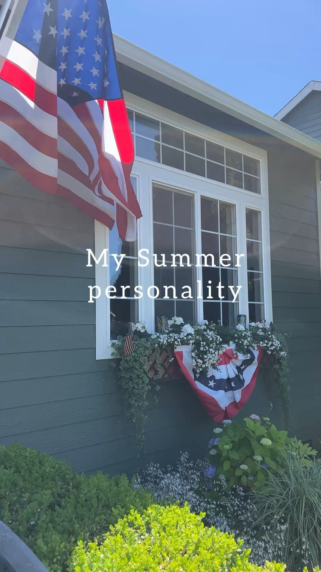 My Summer personality ❤️🇺🇸💙

#LTKdayinmylife #LTKHome #LTKOver40