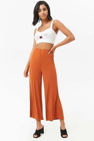 Stretch-Knit Culottes | Forever 21 (US)