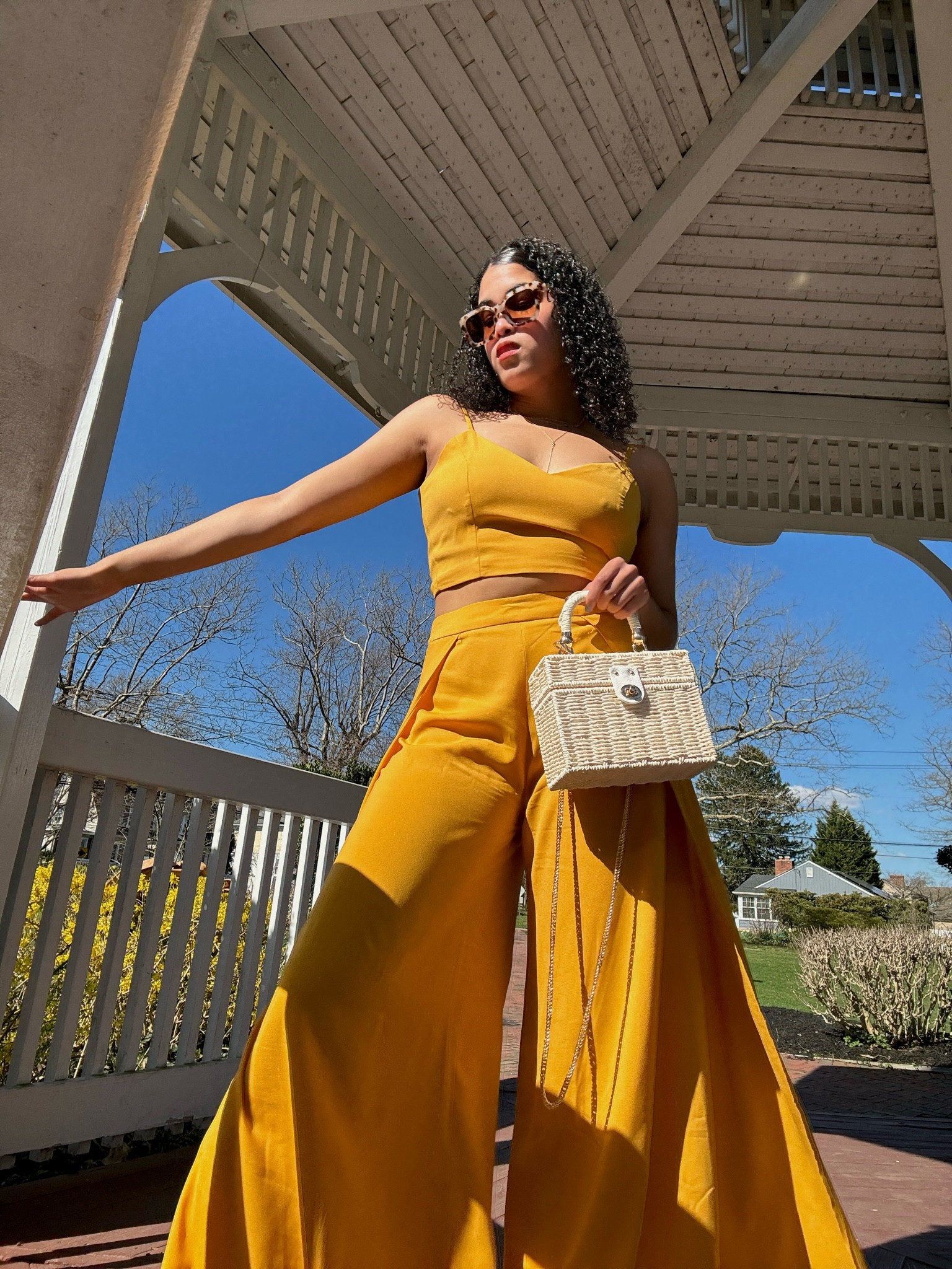 Summer/spring yellow outfit from Lulus 
#springoutfit #summeroutfit #yellow #fashion #style #pants #summerfind  

#LTKSeasonal #LTKfindsunder100 #LTKstyletip