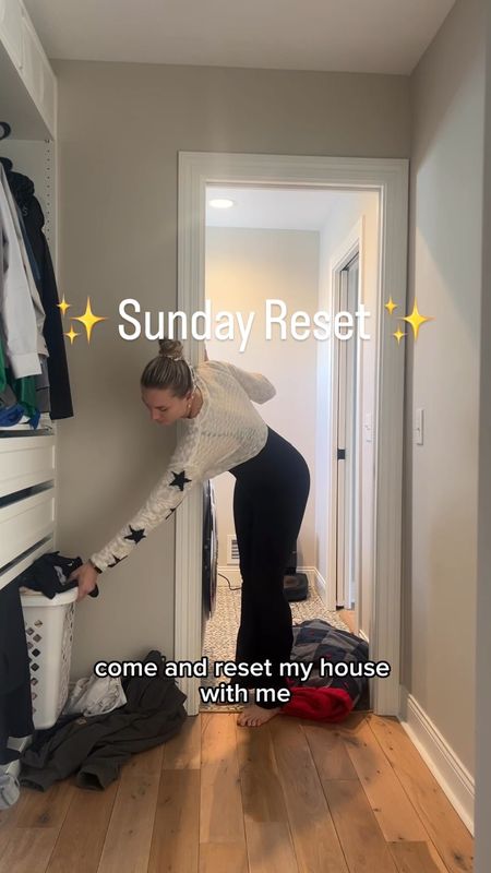 Sunday Reset my house with me!
 
As a Family Assistant / House Manager I come home from work often not wanting to do more laundry, organize a closet or tidy up my own house after I have spent all day doing similar tasks, so I like to take a 2-3 hours over the weekend to try and get my house cleaned.  
I tackle all of the laundry - this includes our colors, whites, blankets, dog toys and our bedding. I wash our bedding once a week minimum since Moose sleeps in bed with us. I just washed it on Friday thankfully so I only had 5 loads to do instead of 7. 

I am not a fan of cleaning bathrooms… I mean is anyone? Kyle cleans the bathrooms but I noticed the vanity needed wiped down and the mirrors were showing spots so I added that to my list. 

I am a firm believer in working smarter, not harder and my iRobot vacuum and mop duo MegaMaid and Minion allow me to do other things while they run. They are able to run while we’re at work and therefore always have clean floors even with a dog! 

I try to tackle a ‘fun’ project during the weekend as well and today’s project was hanging this acrylic shelf that frees up counter space on my vanity yet still keep my skincare products in sight and convenient to use.

Over the past few weeks we have coined our new meal for Sundays as ‘Steak Sunday’. 

#LTKHome #LTKStyleTip #LTKFamily