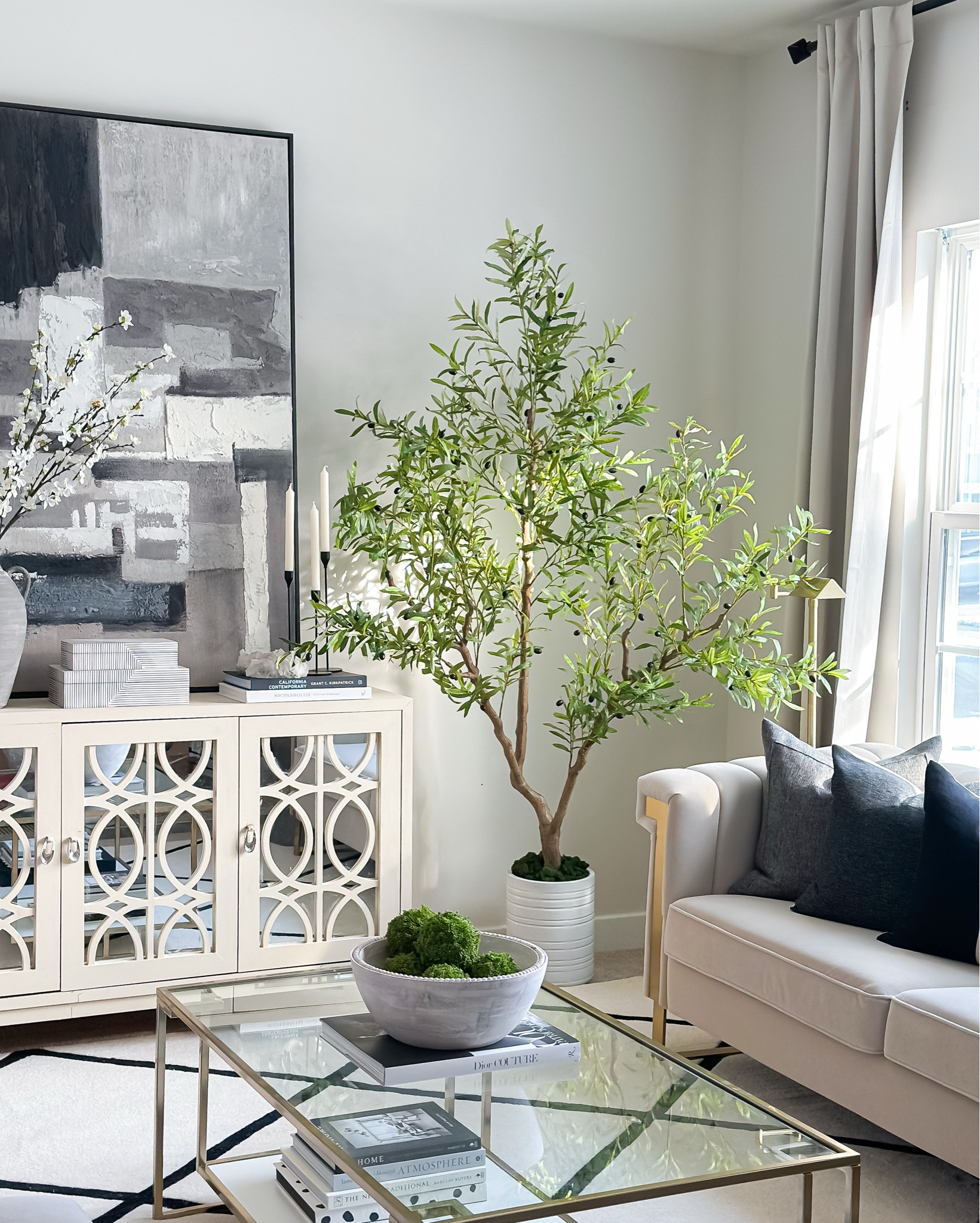 Faux olive tree 

#LTKHome #LTKStyleTip