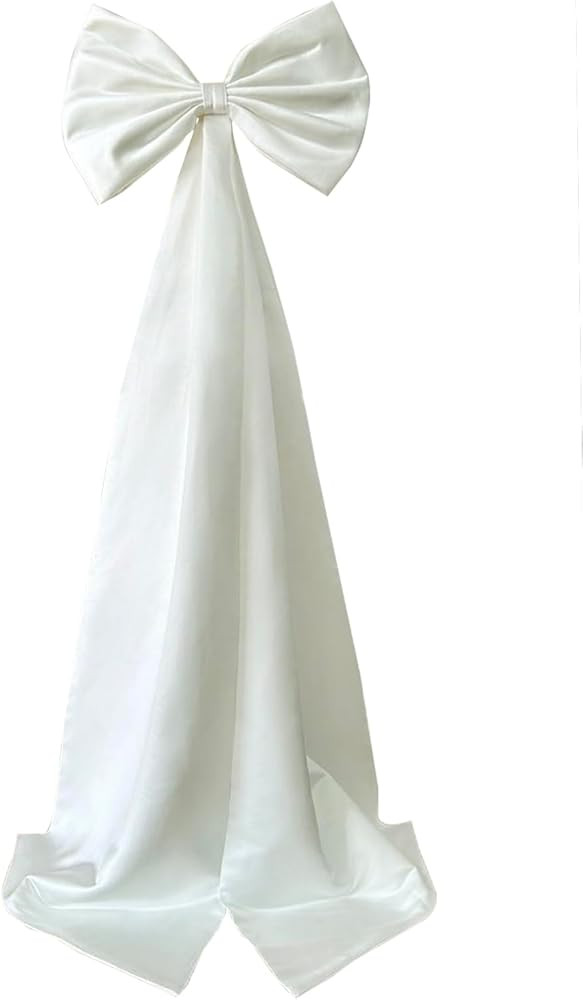 Satin Big Bow for Wedding Dresses Double Knot Belt for Bride Wedding Accessories Bridal Waist Bel... | Amazon (US)