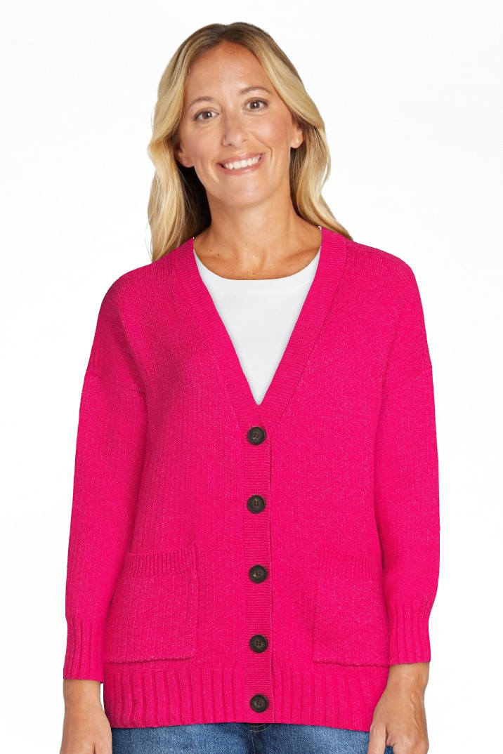 Free Assembly Women's Grandpa Cardigan Sweater, Midweight, Sizes XS-XXL | Walmart (US)