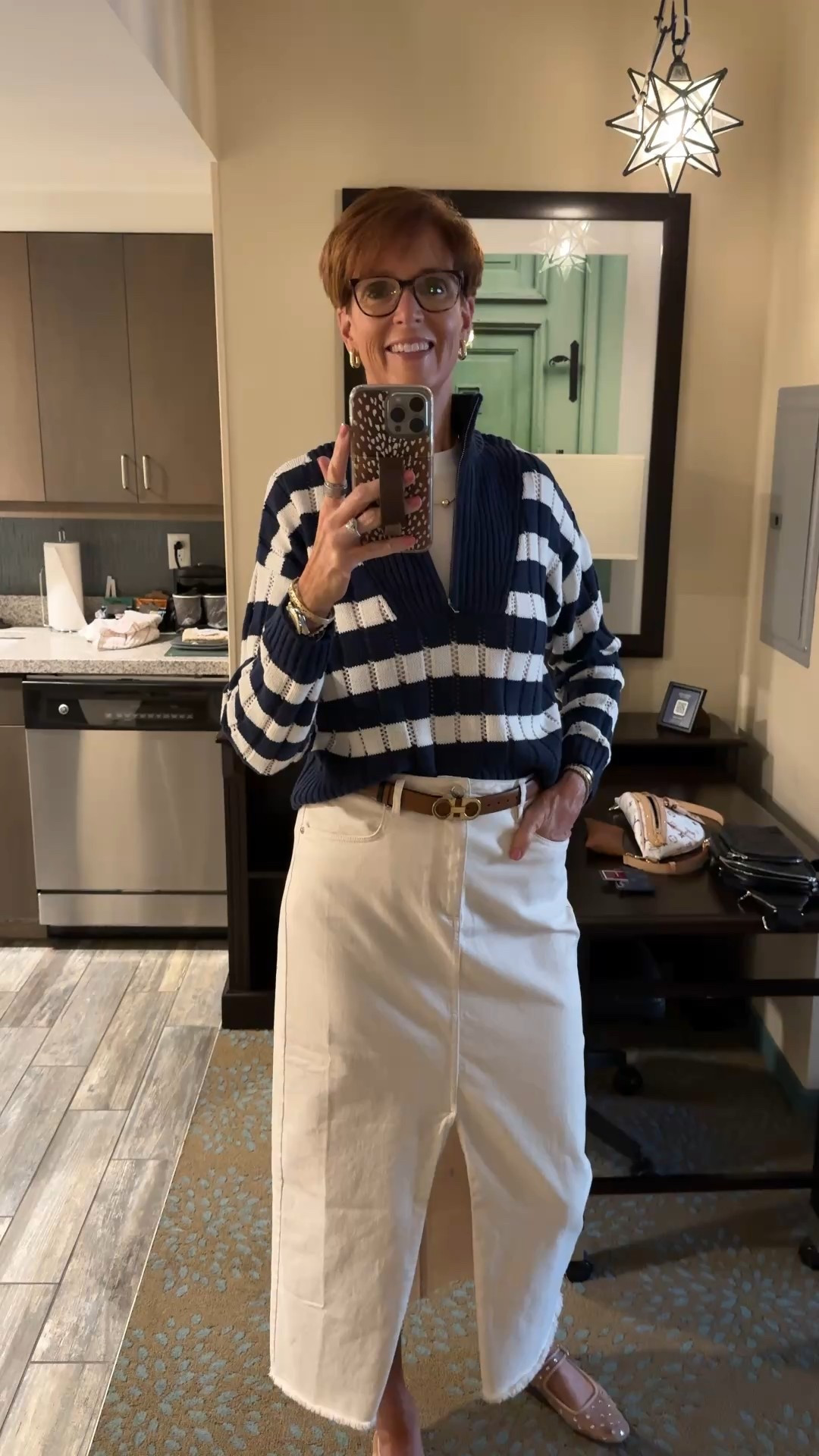 Hi! For reference, I am 55 years old, I am 6’1”. I have a 35” inseam. I wear a small or medium in most tops, an 8 or a 10 in most bottoms, an 8 in most dresses, and a size 9 shoe. 

Make sure to subscribe to my newsletter found in my bio so you don’t miss out on my must have favorites! And download the LTK app, follow my LTK shop, and favorite this post or your favorite items to get notified when they go on sale!

Over 50 fashion, tall fashion, workwear, everyday outfits, timeless outfits, Classic Outfits

spring outfit, travel outfit, ballet flats, wedding guest outfit, vacation outfit, travel essentials, organization, sweater dress, jeans, boots, loungewear, date night, watch now, office outfit, spring break outfit, living room refresh, home refresh, spring dresses, 

#LTKSeasonal #LTKSaleAlert #LTKWatchNow