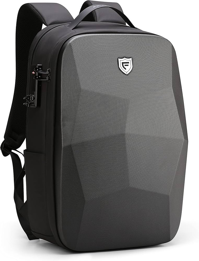FENRUIEN 17.3-Inch Hard Shell Laptop Backpack,Anti-Theft Waterproof Business Travel Computer Back... | Amazon (US)