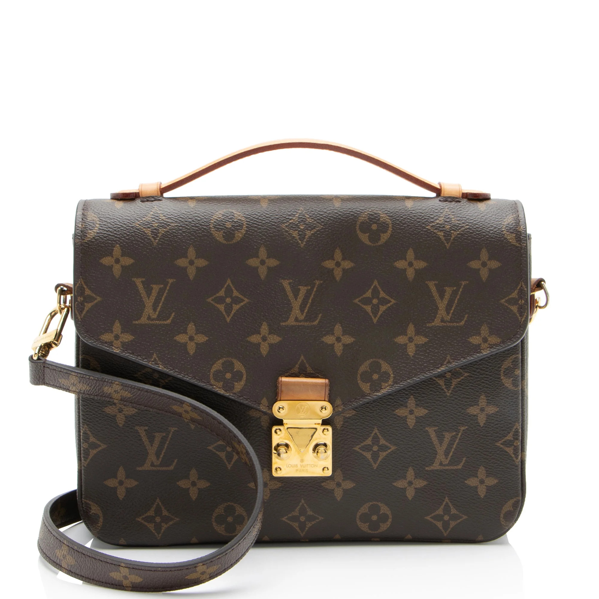 Pre-Owned Louis Vuitton Monogram Canvas Pochette Metis Shoulder Bag | Walmart (US)