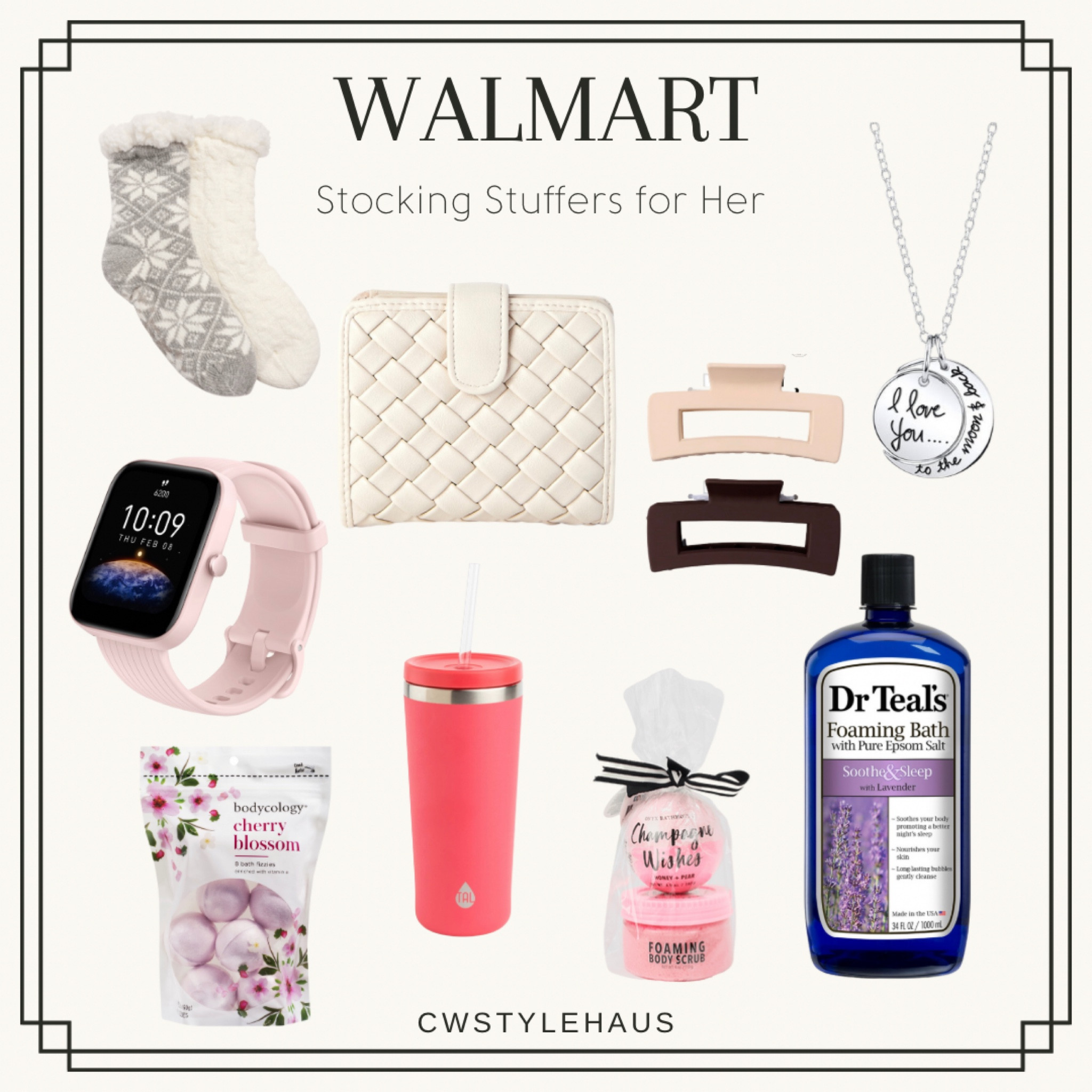 Bubble bath water cup claw clips Apple Watch band bath bombs wallet cozy socks necklace bubble bath

#LTKGiftGuide #LTKHoliday #LTKunder50