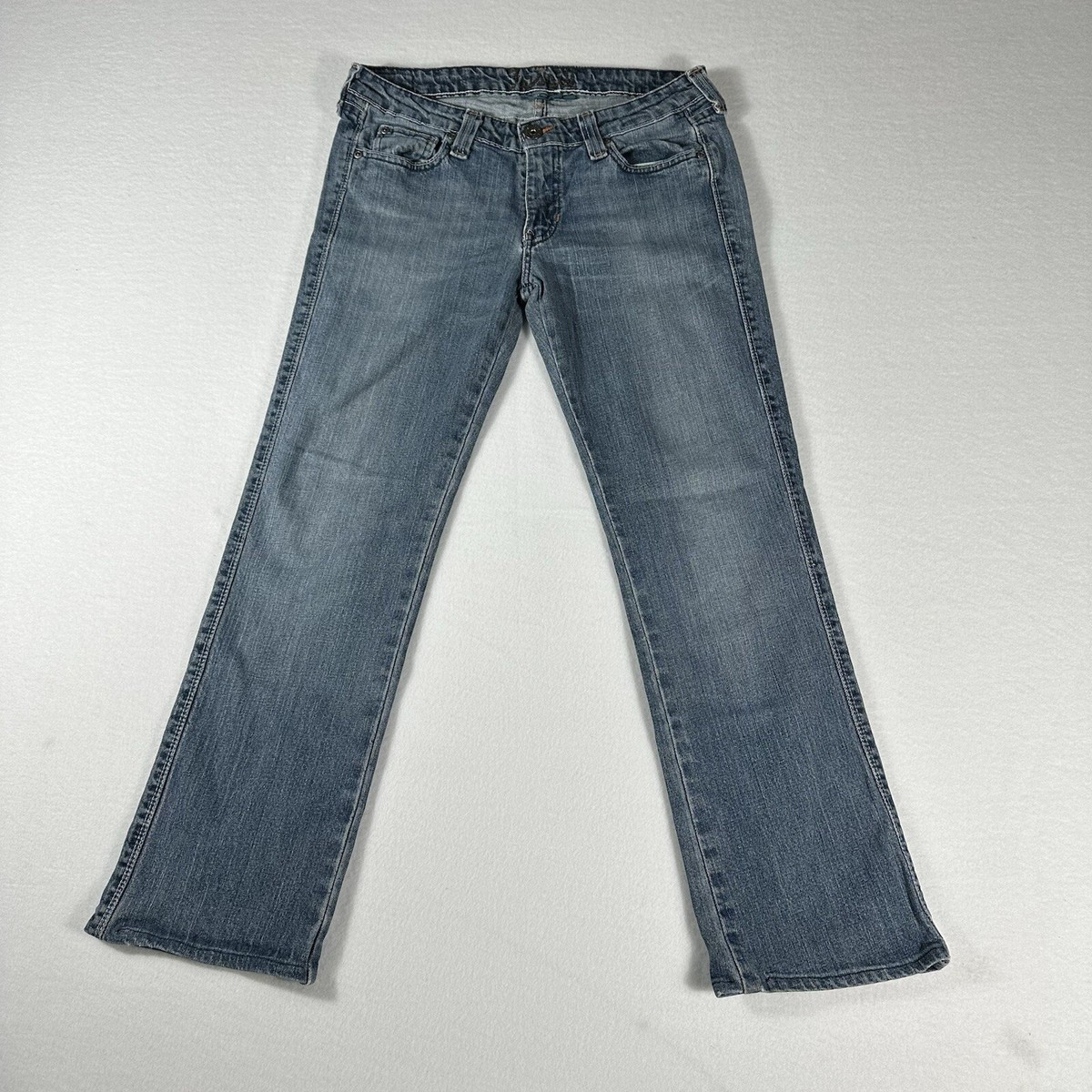 Fossil Size 6s Taylor Low Rise Vintage Straight Medium Wash Jeans | eBay US