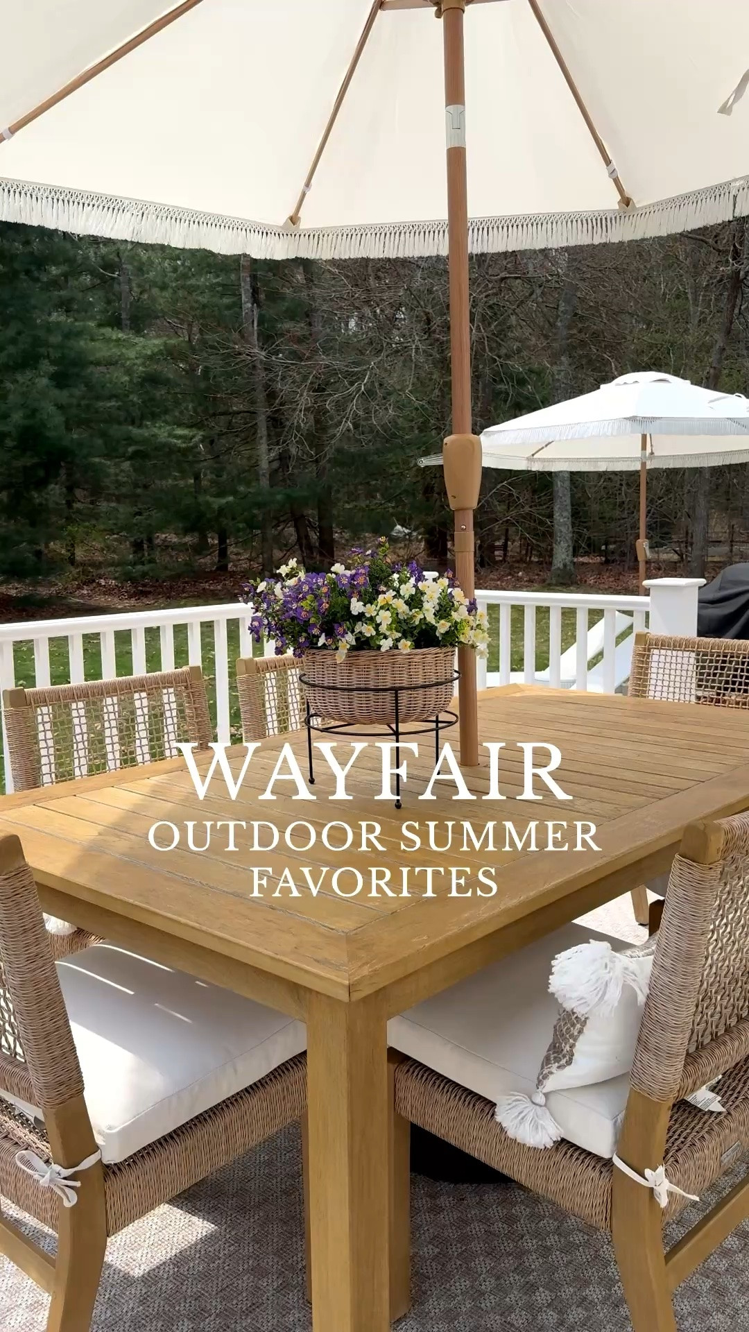 Wayfair has become my favorite spot for outdoor finds that maximize space without sacrificing style 🙌 perfect for making the most of every little corner 🌿✨ 

#ad
#wayfairpartner
#WayfairPicks
#wayfair
@wayfair 
#liketkit 
@shop.ltk