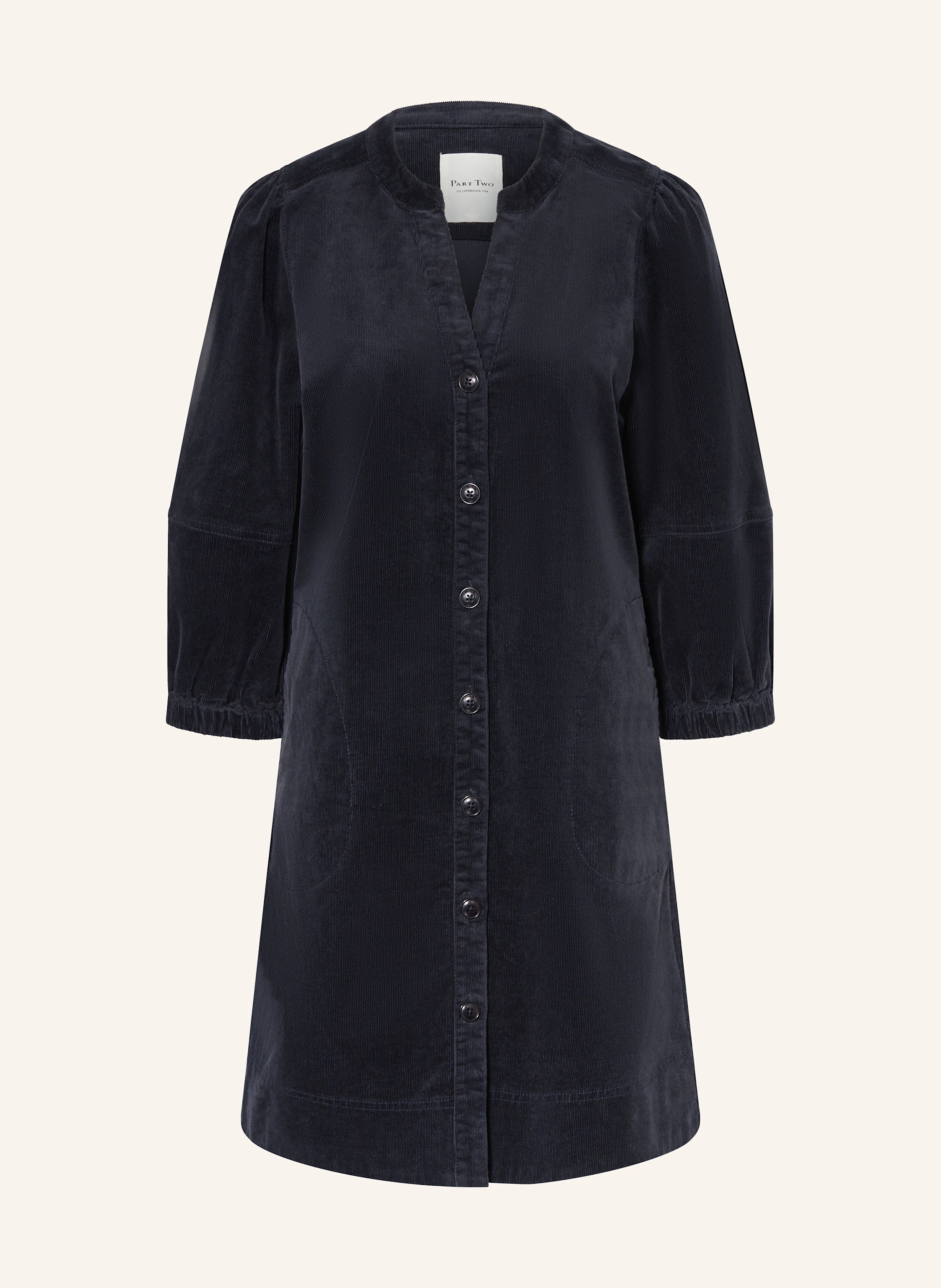 Part Two Cordkleid SITAPW mit 3/4-Arm in dunkelblau | Breuninger (DACH)