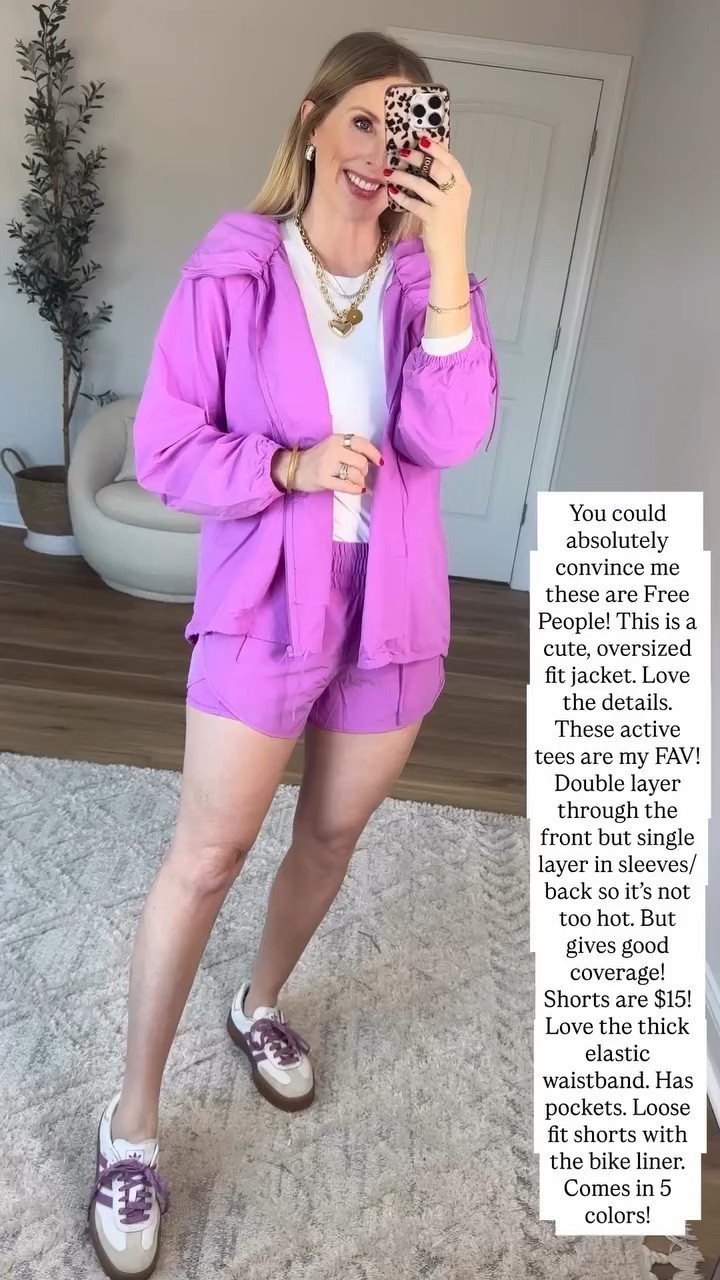 The cutest activewear jacket and shorts from Walmart 

#LTKootd #LTKmomlife