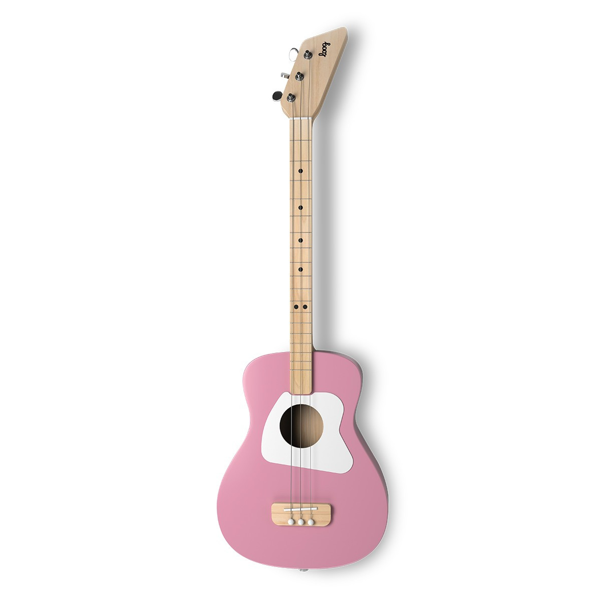 Loog Guitars Acoustic Guitar (Color: Pink) | The Tot