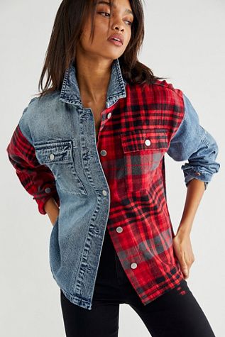 Ex Plaid Shirt | Free People (Global - UK&FR Excluded)