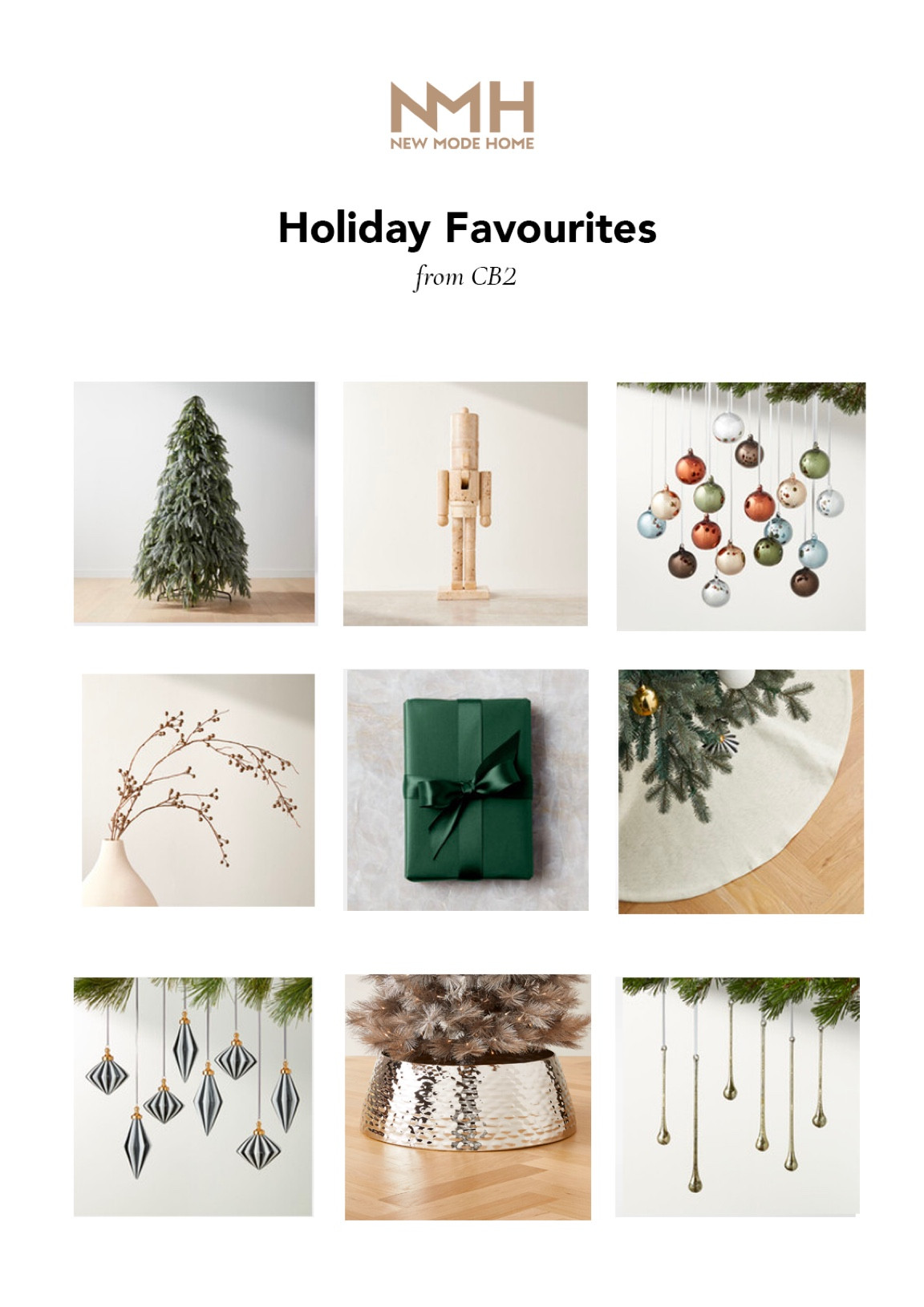 A few of our holiday decorating favourites from CB2. 

#LTKSeasonal #LTKHoliday #LTKhome
