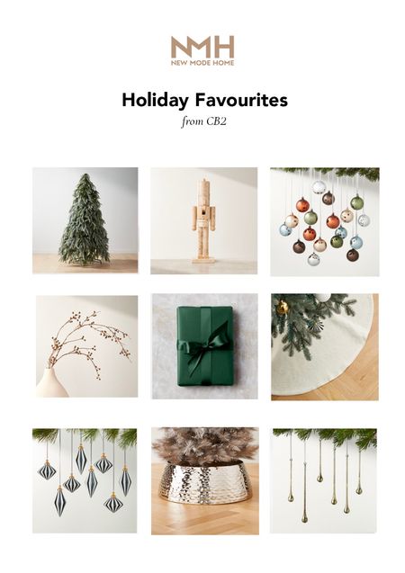 A few of our holiday decorating favourites from CB2. 

#LTKSeasonal #LTKHoliday #LTKhome