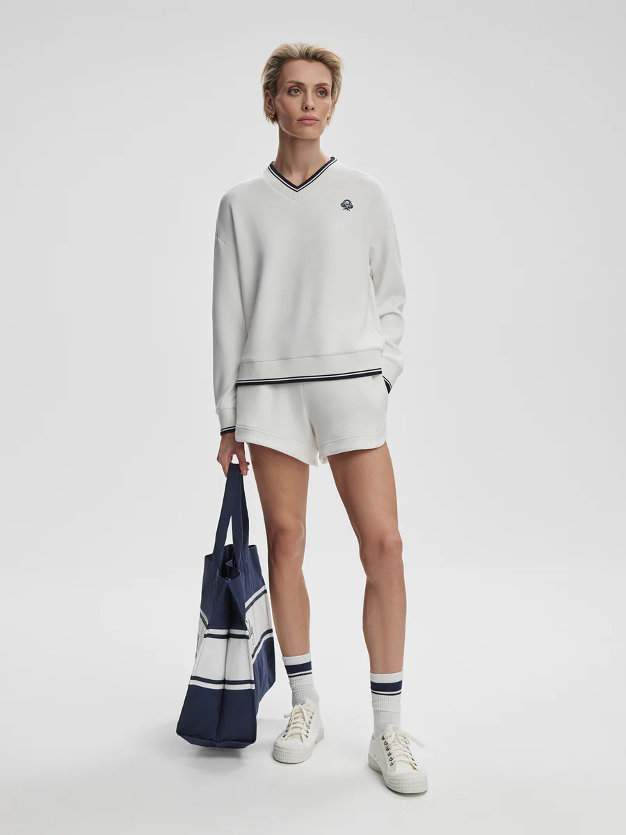Iona V Neck Sweat | Varley US | Varley US