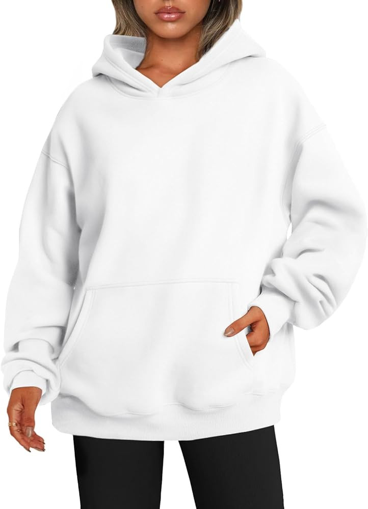 EFAN Womens Oversized Sweatshirts Pullover Hoodies Fleece Sweaters Long Sleeve With Pockets Winte... | Amazon (US)