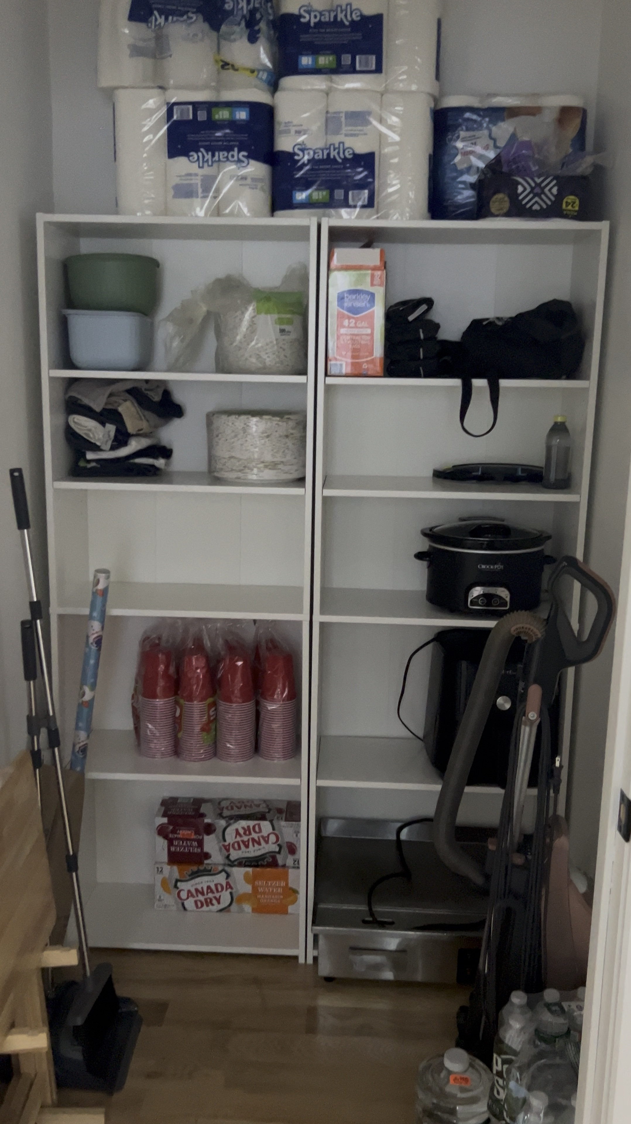 These Target shelves were one of the best decisions I made for my closets! They fit perfectly, maximize storage space, and help keep everything super organized. Whether you need extra space for household essentials, appliances, or bulk storage, these are a must-have!

✨ PRO TIP: Grab them ASAP because they’re low in stock!

#LTKFindsUnder100 #LTKFamily #LTKHome