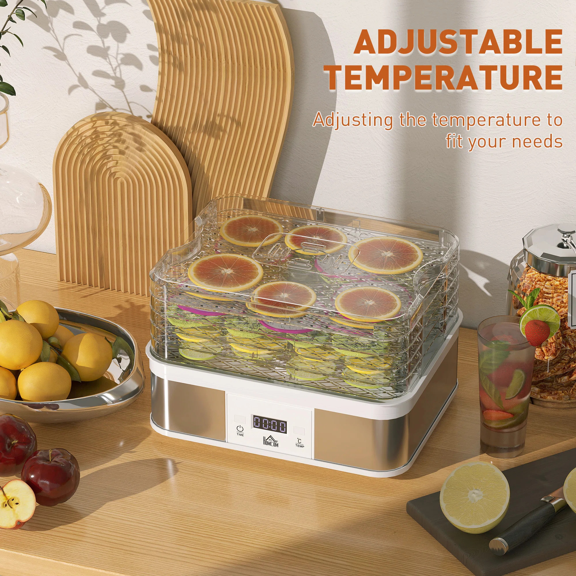 HOMCOM 245W Food Dehydrator | Wayfair UK