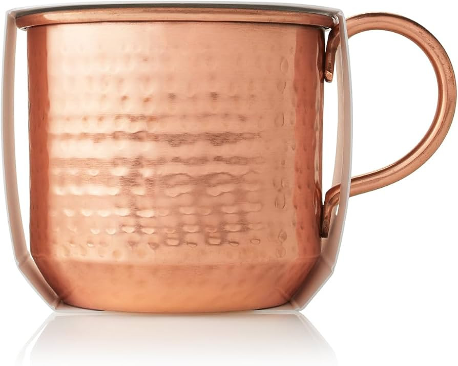 Thymes Simmered Cider Copper Candle, Warm and Spicy Apple Scented for Home, Notes of Apple, Clove... | Amazon (US)