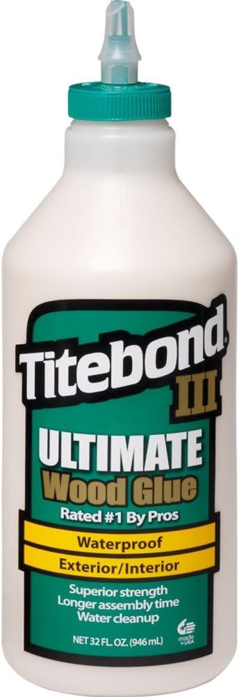 Titebond III Ultimate Wood Glue, Quart | Amazon (US)