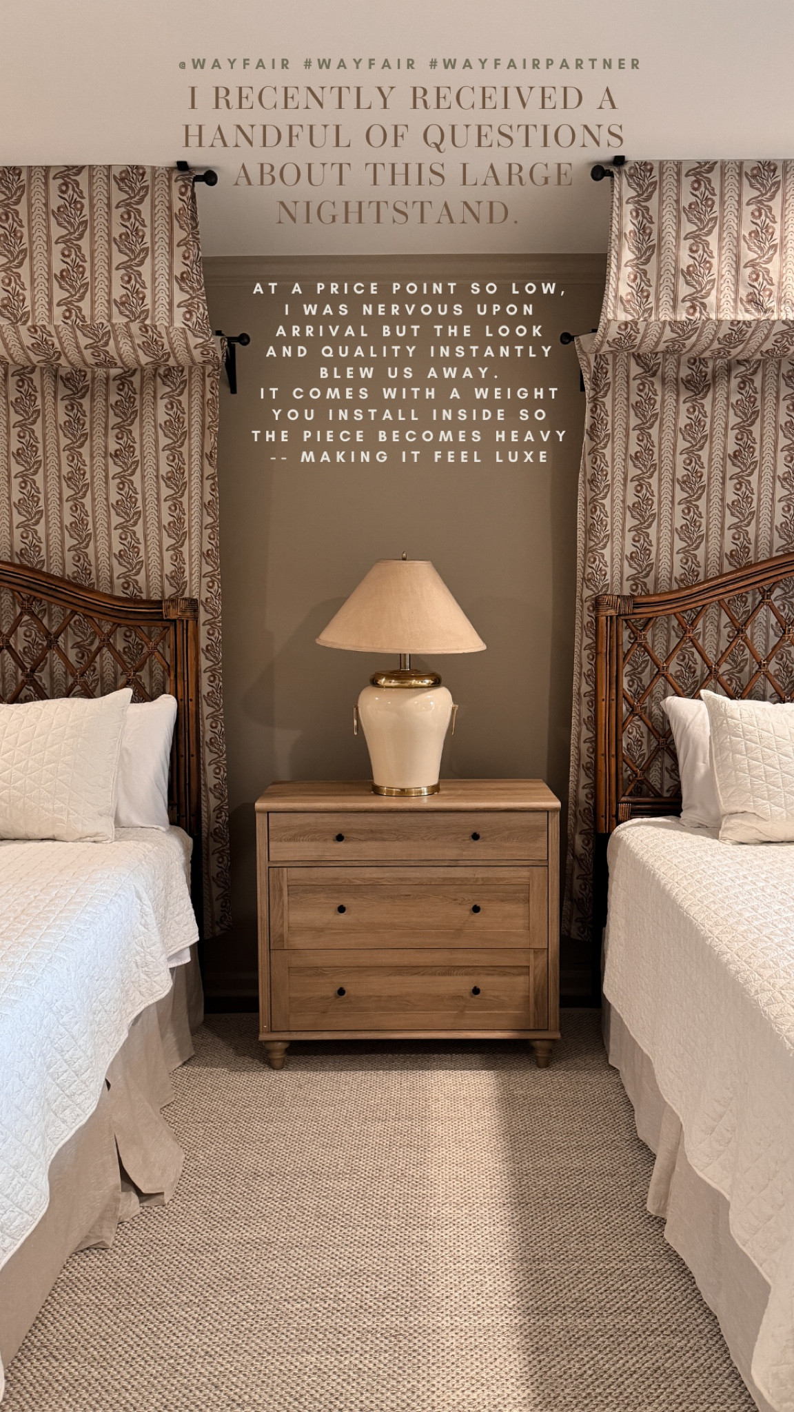 Amazing neutral nightstand chest of drawers under $250! #wayfair @wayfair #wayfairpartner 

#LTKHome #LTKSaleAlert