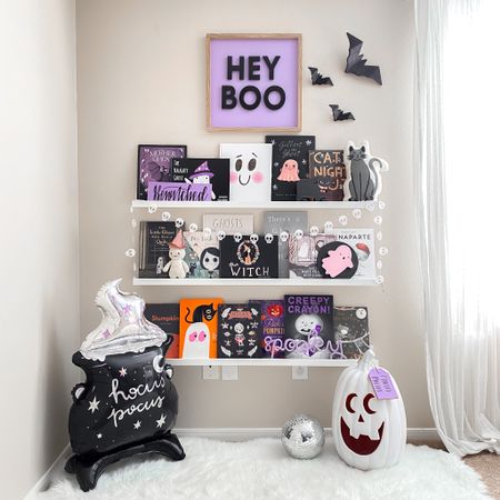 Halloween Books & Bookshelf Decor for kids #halloween #halloweenbooks #halloweendecor #bookshelves #shelves #playroom 

#LTKhome #LTKHalloween #LTKfamily