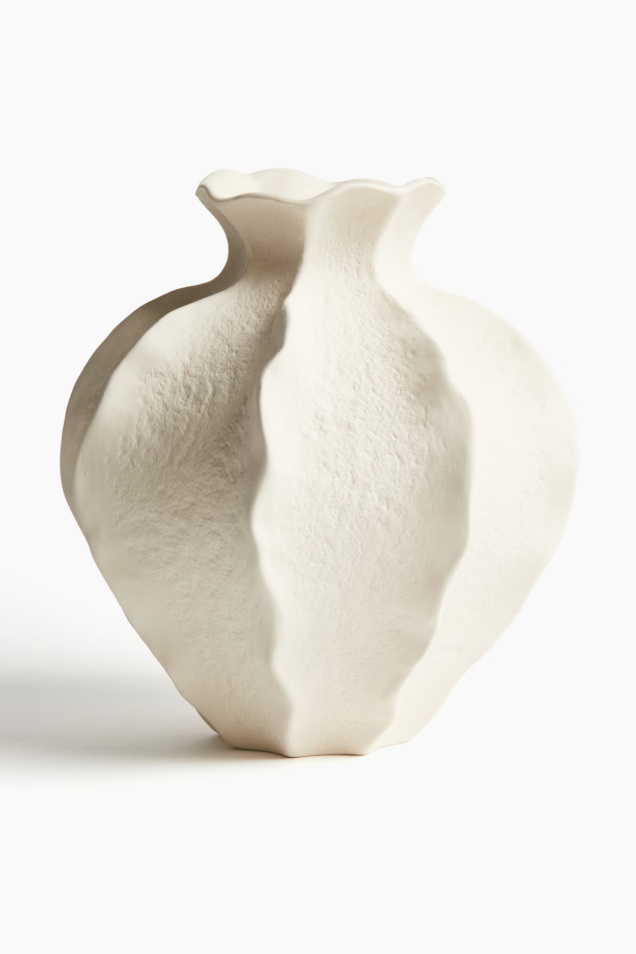 Extra-large stoneware vase - Light beige - Home All | H&M GB | H&M (UK, MY, IN, SG, PH, TW, HK)
