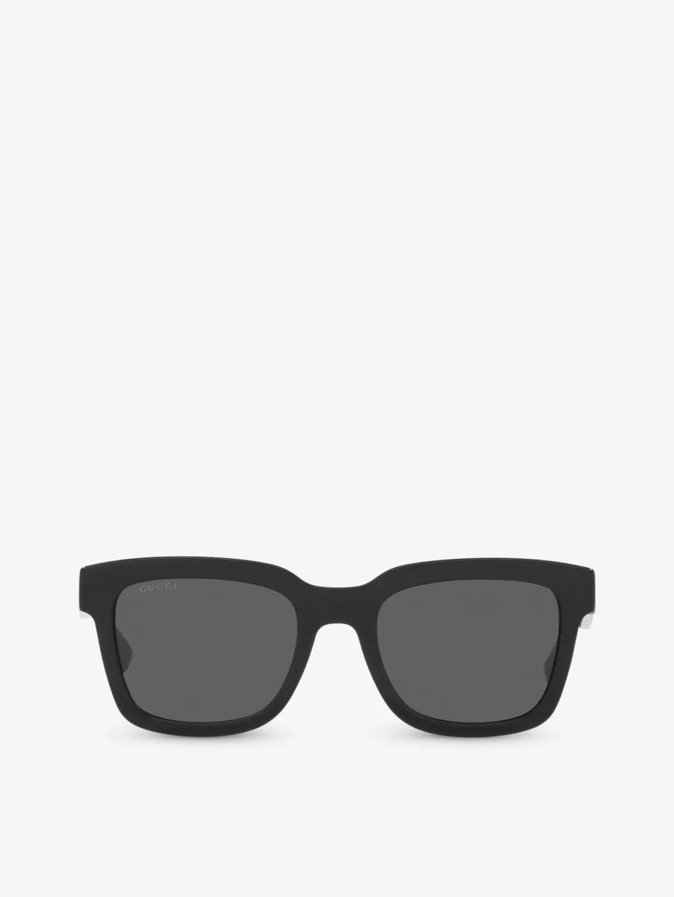 GG0001SN square-frame acetate sunglasses | Selfridges