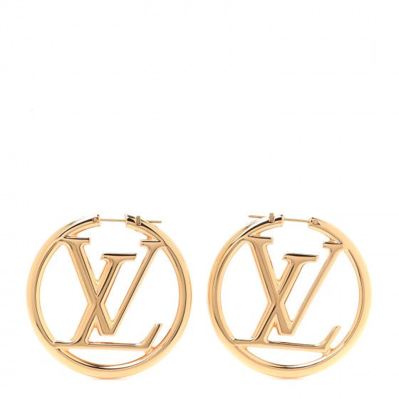 LOUIS VUITTON

Louise Hoop Earrings Gold | Fashionphile