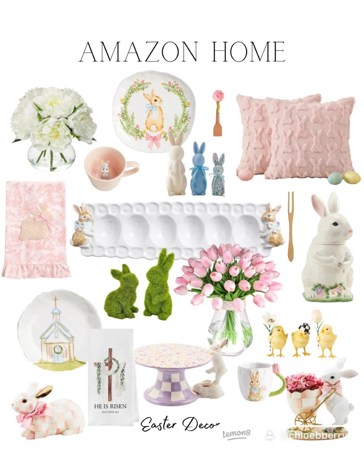 Easter is right around the corner, and Amazon has the cutest decor right now 🌷🐣🐰 

#LTKSeasonal #LTKHome