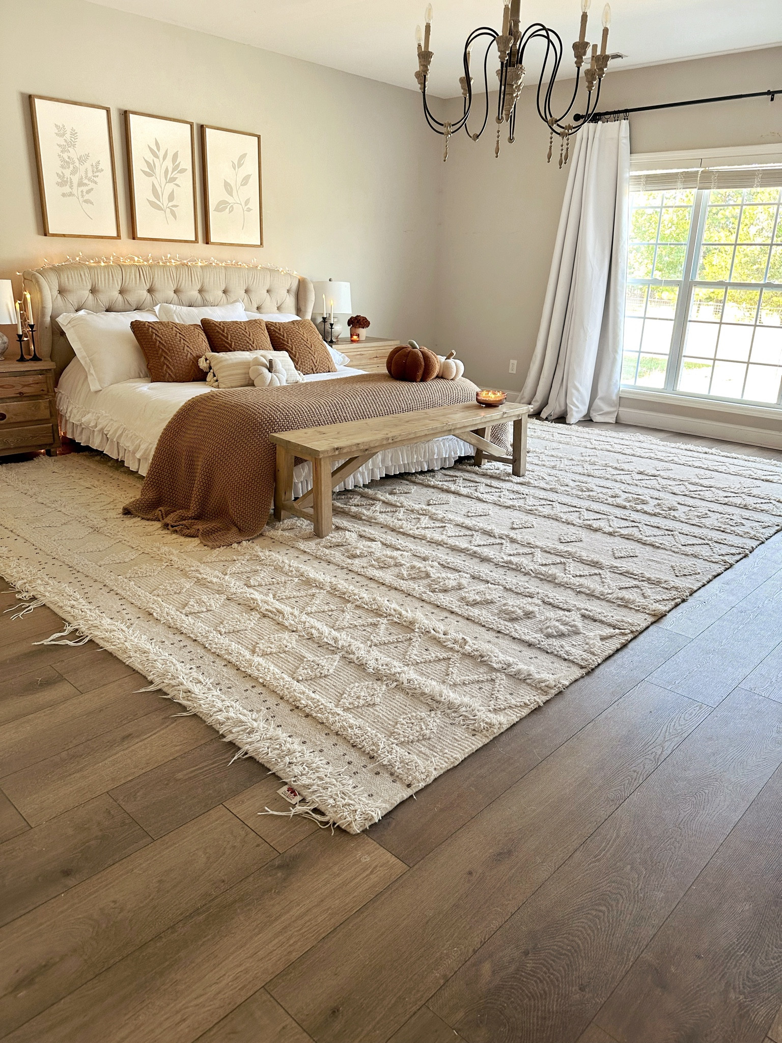 Fall bedroom decor!!🍂🍂🎃