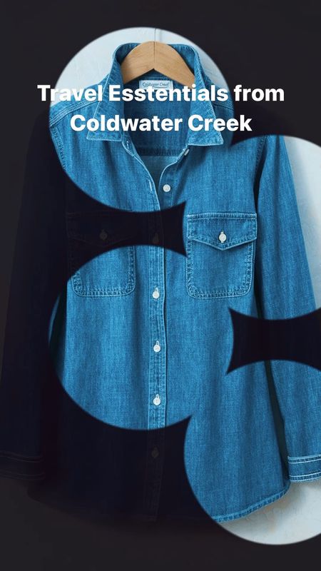 Does your Spring Wardrobe need a refresh? The pieces from Coldwater Creek are comfortable, versatile and easy to care for! They are the perfect base for a capsule travel wardrobe! Travel Outfit Causal Outfit 

#LTKover40 #LTKtravel #LTKstyletip