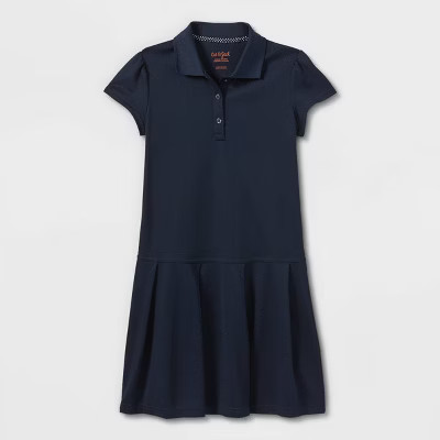 Girls' Performance Uniform Tennis Dress - Cat & Jack™ Navy | Target