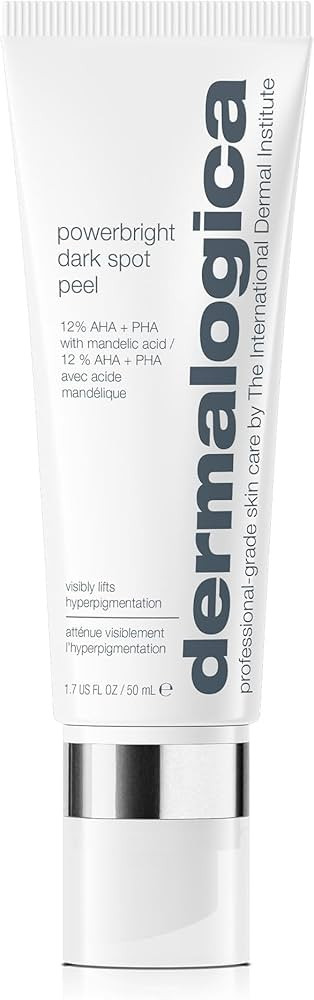 Dermalogica PowerBright Dark Spot Face Peel, Exfoliating Facial Peel with 12% AHA PHA, Improve Da... | Amazon (US)