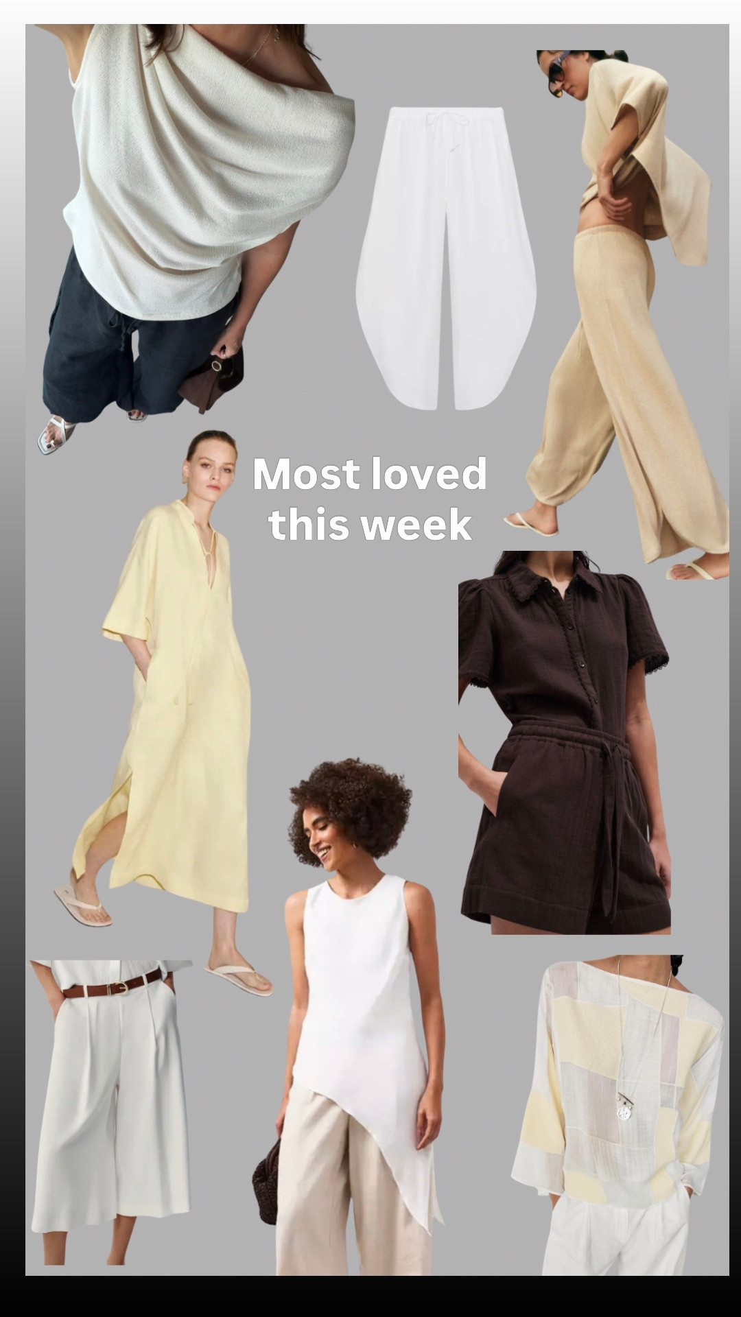 The pieces you’ve loved most this week. Light, fluid tops, asymmetric shapes, beautiful linen, effortless cheesecloth and fabulous shorts.

#LTKsummer #LTKstyletip #LTKover50style
