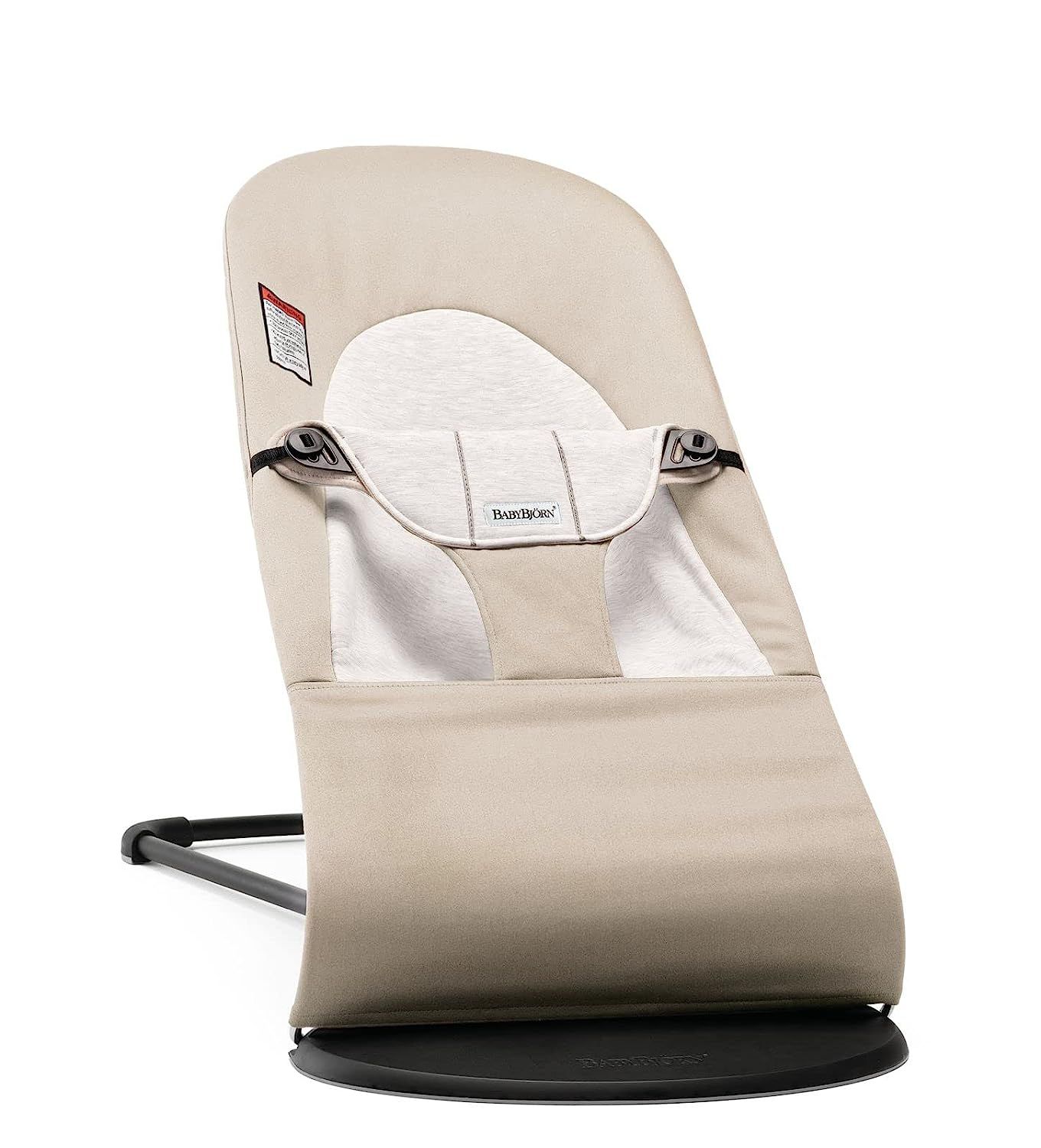 BABYBJÖRN Bouncer Balance Soft, Cotton/Jersey, Beige/Gray | Amazon (US)