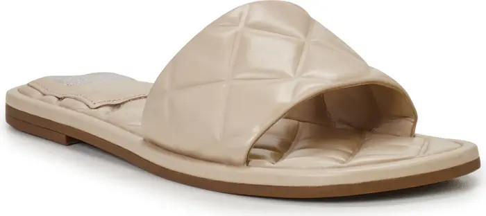 Brennda Quilted Slide Sandal (Women) | Nordstrom