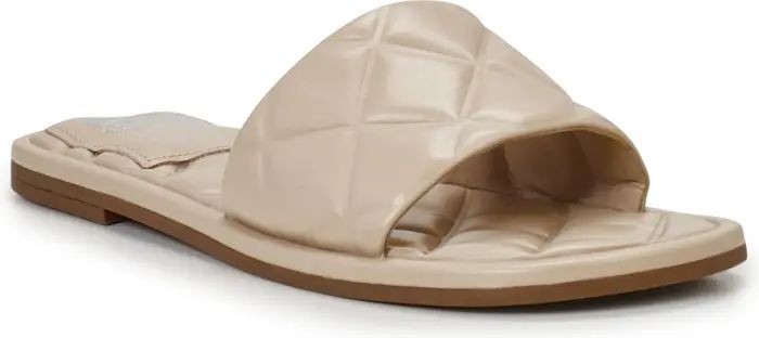 Brennda Quilted Slide Sandal (Women) | Nordstrom