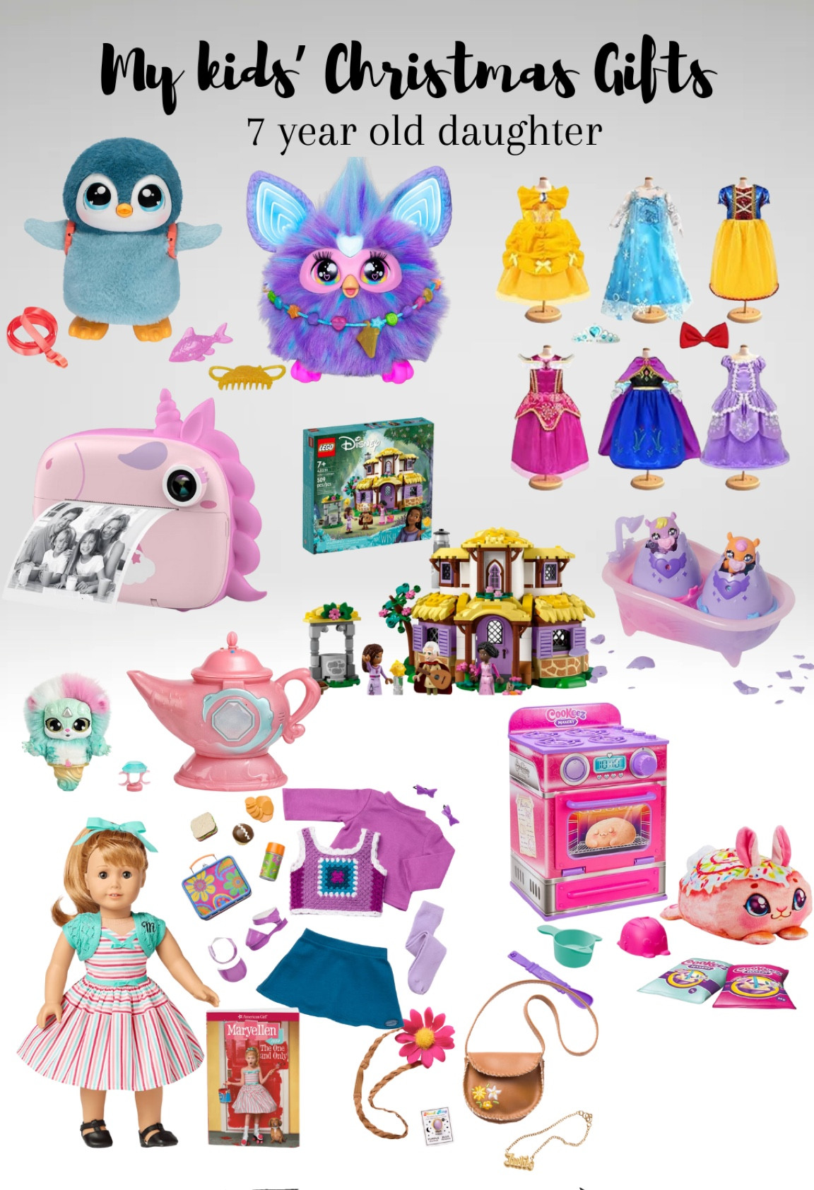 What my 7 year old daughter is getting for Christmas from us and other family members.  

Gift Guide, gift for kids, baby gifts, 1 year old gifts, gift ideas 

#LTKFamily #LTKKids #LTKGiftGuide