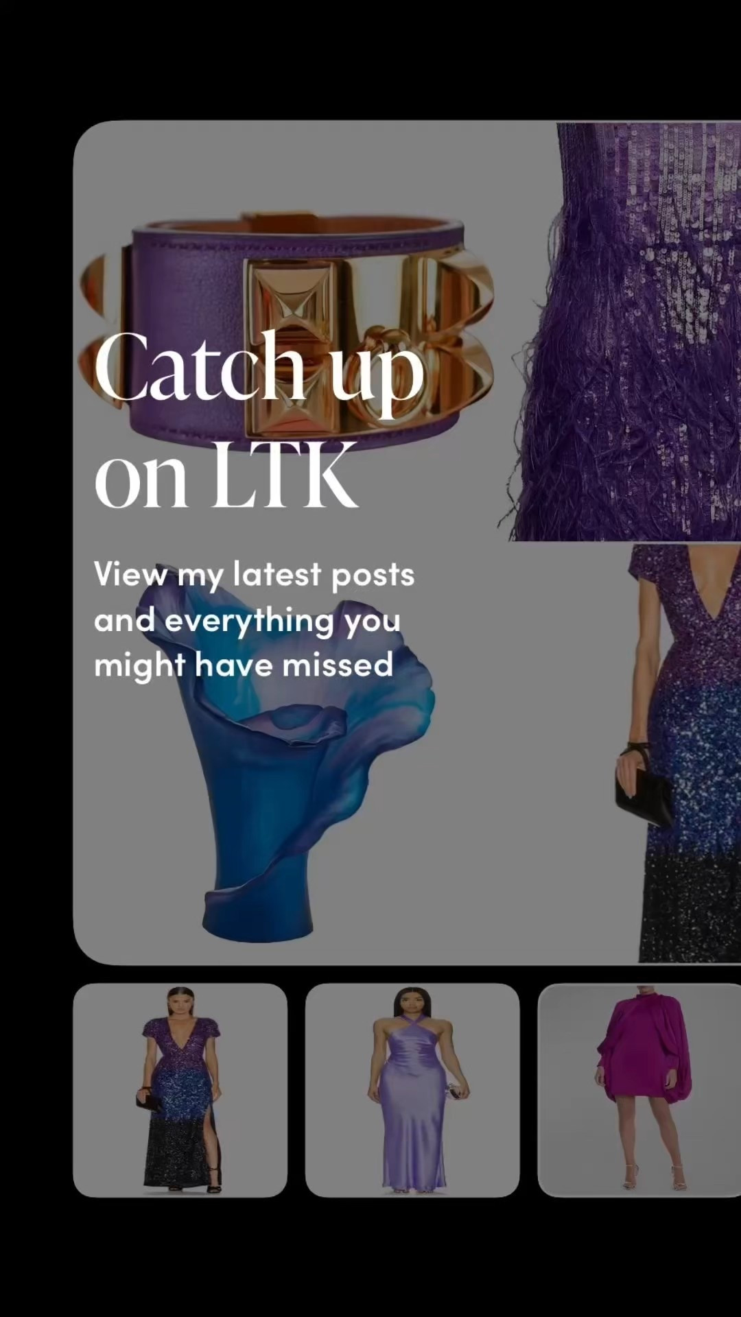Ultra Violet Luxury Edit — New LTK Dresses & Accessories

Explore the newest ultra-violet gowns, accessories, and standout pieces curated on LTK. This Jet Set LatAM edit brings together statement dresses, evening sparkle, and bold luxury accents in one place. Tap to shop the full collection and catch up on everything you missed.

#LTKGiftGuide #LTKHoliday #LTKBeauty