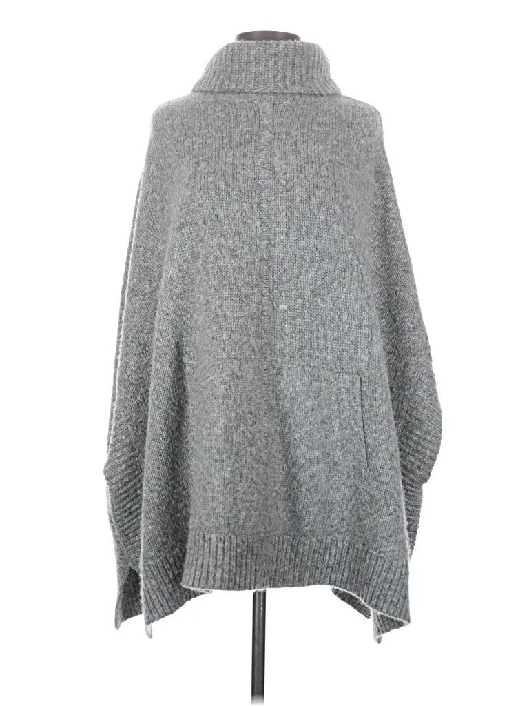 J.Crew Gray Poncho Size S - 26% off | ThredUp (US)