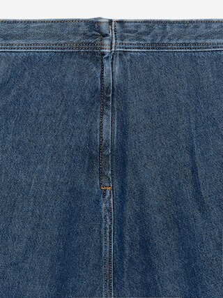 A-Line Denim Skirt – Blue – Women – ARKET GB | Arket UK