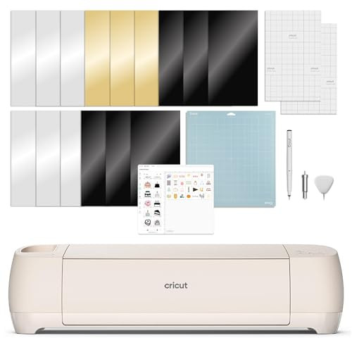 Cricut Explore 4 - Smart Cutting Machine (Seashell) | Digital Content Bundle - Includes 30 Images in Design Space App | Amazon (US)