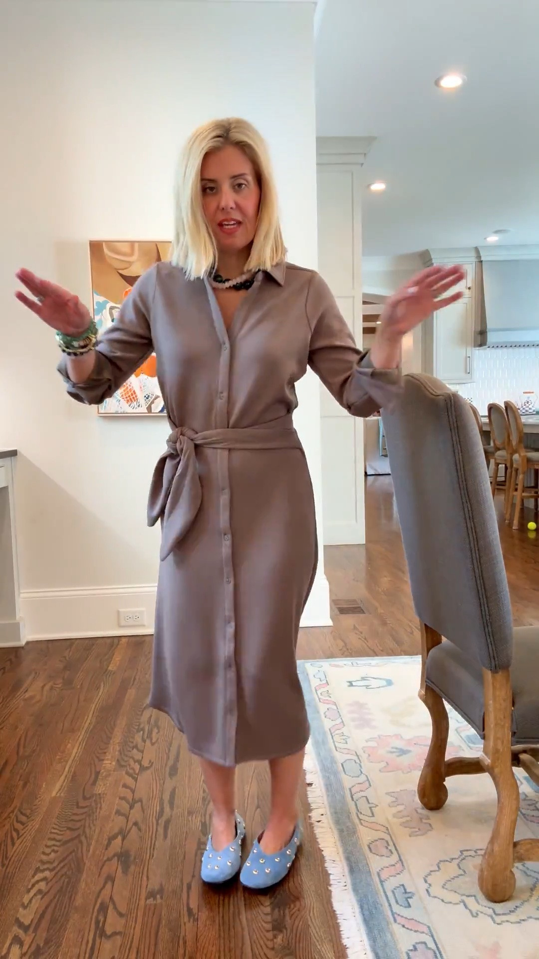 When a dress is not just cute and classy but so darn comfy.. @Spanx for the win, of course!

Stay tuned… Jewels launching Aug 18!!!

#LTKdayinmylife #LTKootd #LTKOver40