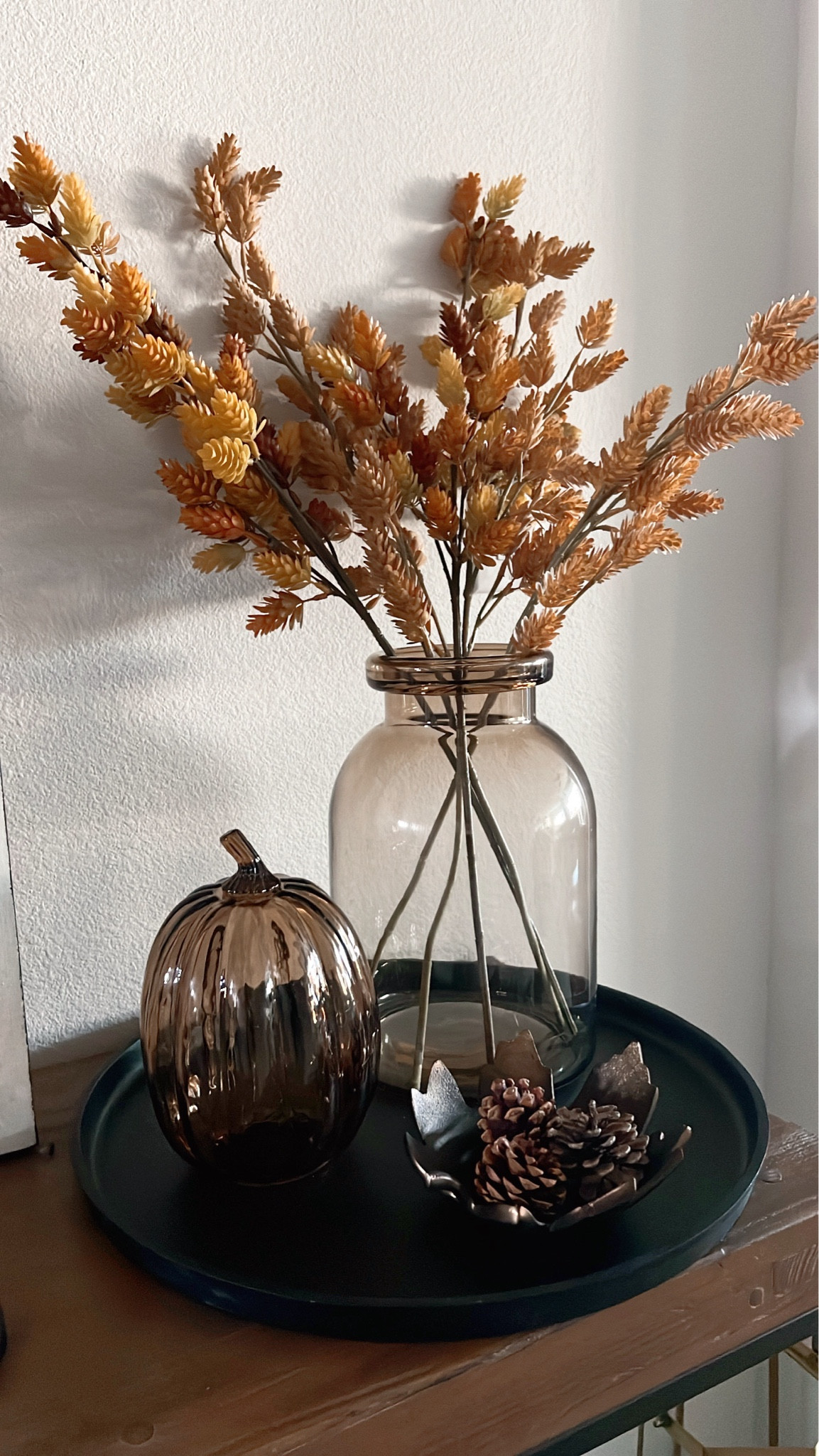 Fall home decor, fall themed console decor, fall decorations, fall stems

#LTKSeasonal #LTKHome
